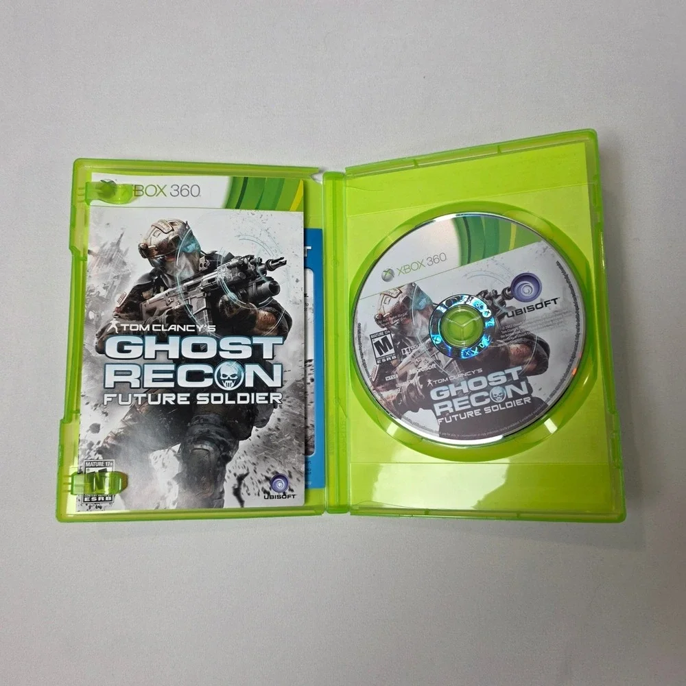 Tom Clancy's Ghost Recon Future Soldier Microsoft Xbox 360 2012 Complete Set‎
